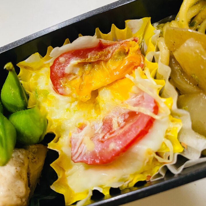 【お弁当】トマトとキャベツのココット【作り置き】